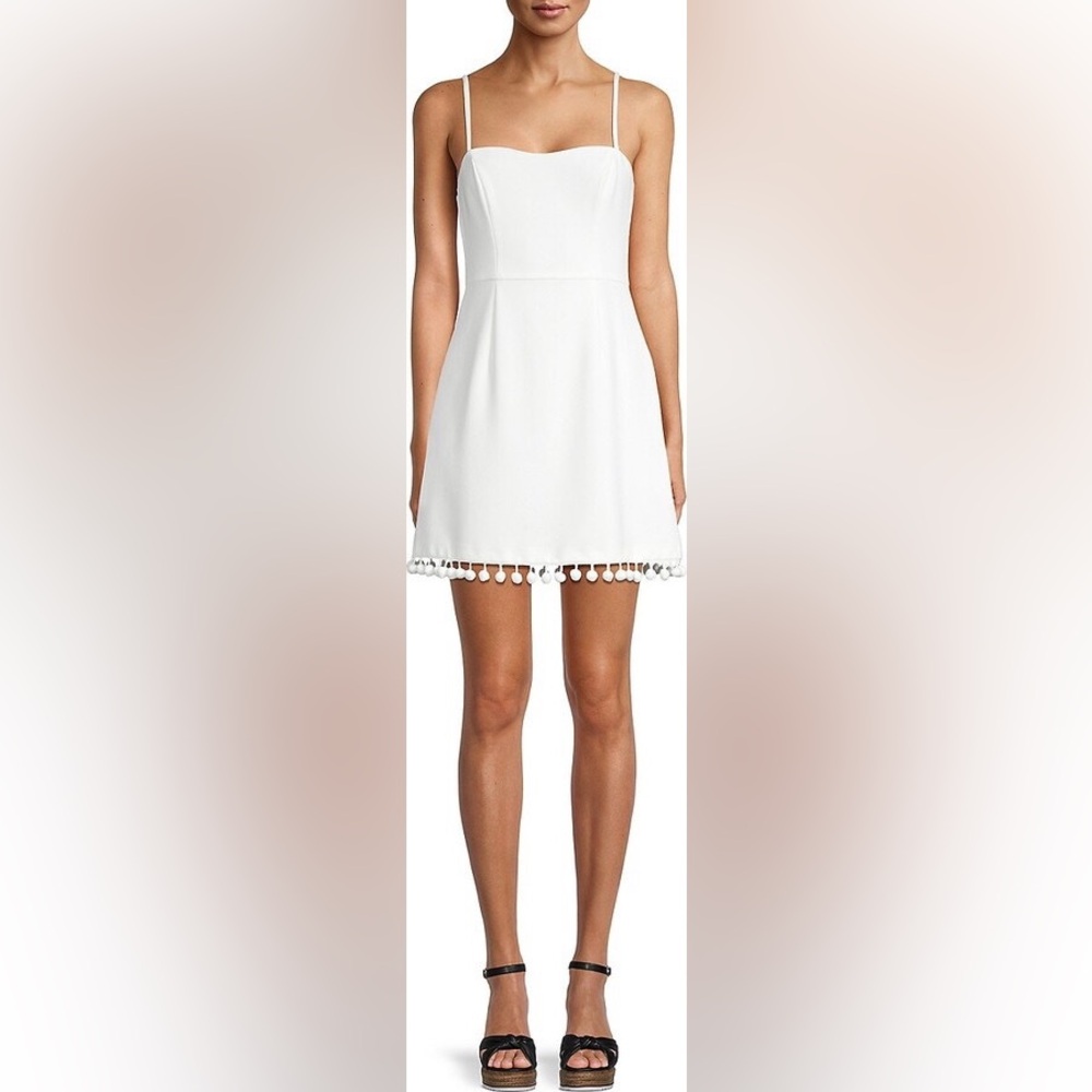 French Connection white mini dress